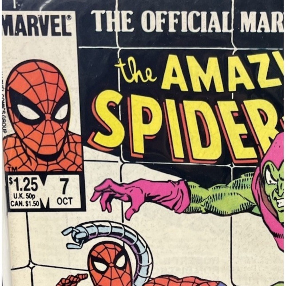 1985 Amazing Spider-Man Index #7 Marvel Comic - Picture 2 of 3